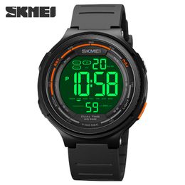 SKMEI LED Light Digital Mens Sport Watches Count Down 5Bar Waterproof Wristwatch For Men Male Clock Watch relogio masculino 1841