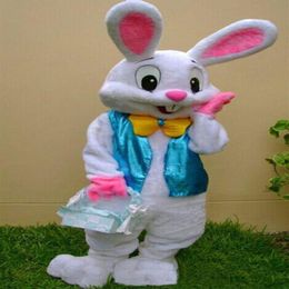2019 Factory PROFESSIONAL EASTER BUNNY MASCOT COSTUME Bugs Rabbit Hare Adult Fancy Dress Cartoon Suit343a