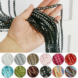 Curtain Tassel Shower Curtains Summer Luxury Crystal Flash Line Shiny Window Panel String For Home Living Room Decoration
