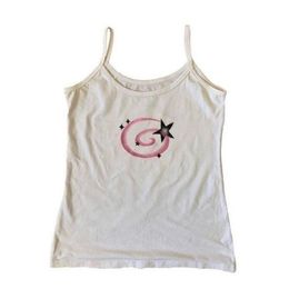 Womens Tanks Camis Y2k Crop Top Aesthetic Women Tank Streetwear Goth Hip Hop Baby Tee Vintage Casual Short Sleeve TShirts Punk Clothes Emo 230713