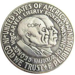 HOT SELLING 1951 D S P Washington Booker T. 50C Commemorative Half Dollar Free shipping Cheap Factory Price nice home Accessories Silver Coins