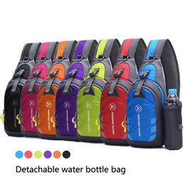 Outdoor Bags Unisex Men Sports Waterproof Bag Hiking Single Shoulder Backpack Riding Cycling Chest Pack Fitness Crossbody 230713