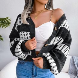 Women's Sweaters Cardigan Womens Fashion Open Front Chunky Knit Sweater Long Sleeve Button Down Trench Coat For Women Belted Winter