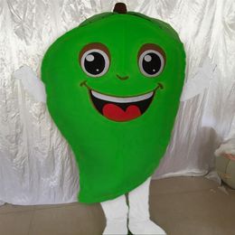 Mascot Costumes New Mango Fruit Mascot Costume Suit Size Adult Mascot Costume Fancy Dress Cartoon Character Party Outfit 202O