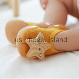 Athletic Outdoor Soft Sole Rubber Baby Girl Shoes Kids Cartoon Sock Shoes Girls Socks Slipper Infant Baby Soft Anti-slip Shoes x0714