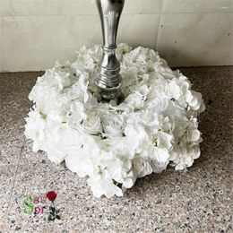 Decorative Flowers SPR Artificial Peony Lavender Elegant Wedding Arrangement Decoration Table Runner Row Flower Ball Centrepiece