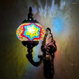 Wall Lamp Retro Romantic Turkish Tv Balcony Corridor Cafe Lights For Home Iluminacion Interior Hogar Bedroom