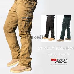 Men's Pants BAPAI Men's Fashion Work Pants Outdoor Wearresistant Mountaineering Trousers Work Clothes Street Fashion Cargo Pants J230714