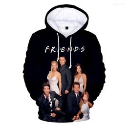 Men's Hoodies Friends 3D Print Men Women Fashion Sweatshirt Long Sleeve Harajuku Unisex Hooded Design TV