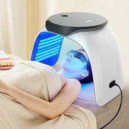 Face Care Devices Cold And Nano Water Supplement Spray Spectrometer Colourful Dynamic Red Light PDT P on Rejuvenation Mask Beauty Instrument 230714