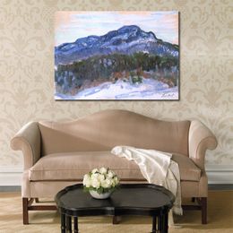 Famous Paintings by Claude Monet Mount Kolsaas Impressionist Landscape Hand Painted Oil Artwork Home Decor