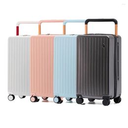 Suitcases 2023 Luggage Case 20-inch Boarding Code Box Silent Universal Wheel Wide Pull Rod Large Capacity Travel