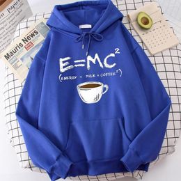 Hot style Men's Hoodies Energy Milk Coffee Prints Male Tracksuit Classic Outdoor Clothing Creativity Quality Fashion Oversized Hoodie