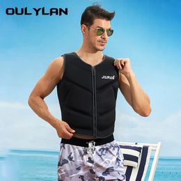 Life Vest Buoy Oulylan Jacket Sport Adult Kid Clothes Neoprene Fishing Water Swim Skating Ski Rescue Boats Drifting 230713