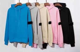 Colors Designers Mens stones Island Hoodie Candy Hoody Women Casual Long Sleeve Couple Loose O-neck Sweatshirt Leisure trend 665ess