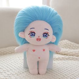 Dolls K1MA Stuffed Idol Delicate Figure Soft Toy Room Decorations Emotion Appease for Toddler Girls Office Ornament 230714