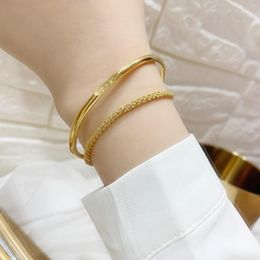 Bangle Ancient Method Inherits The Sky Star Imitation Bracelet Two-piece Bag Vietnam Nansha Gold Long-lasting Colour Digital