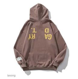 2023 Mens Designer Hoodies Sweatshirts for Sale Hoodie Galleryes Depts Gary Painted Graffiti Used Letters Printed Loose Casual Fashion Men Hoody Size S-xloqo2