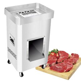 LINBOSS Commercial Meat Cutting Machine Electric Slicer Stainless Steel Meat Cutter