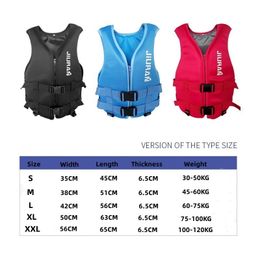 Life Vest Buoy 2023 Neoprene Jacket Portable Fashion Adult Children's Swimming Water Sports Fishing Kayak Surfing 230713