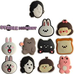 Jewelry Cartoon Clog Charms For Boys Kids Cute Pack Charm Pvc Pins Shoes Fits Sandals Decorations Adts Women Men Valentines Day Gift Ot0Ag