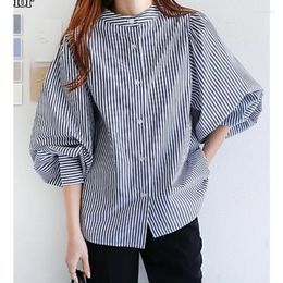 Women's Blouses Bubble Sleeve Shirts And Elegant Youth Woman Tops Japan South Korea Clothing