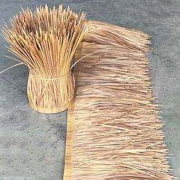 Faux Floral Greenery Length 10m Mexican Straw Roof Roof Artifical Thatch thatch thatch make Garden Garden Covering Cover Tiki 230713