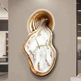 Wall Clocks Fashion Large Design Clock Modern Interior Girls Nordic Kitchen Watch Luxury Movement Reloj De Pared Home Decoration