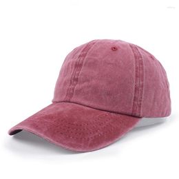 Ball Caps Washed Spring Summer Cap Decorate Baseball Hat Fashion Men Colours Outdoor Simple Vintag Casual Women Rainbowwaves