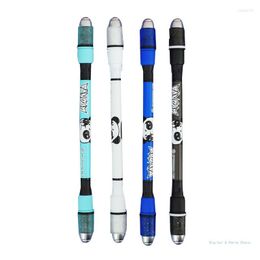 For Creative Spinning Rotating Pen 0.5mm Finger Ballpoint Anti Slip Boy Girl Student Entertainment Writing Prese