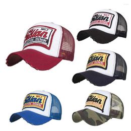 Ball Caps Embroidered Breathable Baseball Summer Cap Mesh Hats For Men Women Casual Hip Hop Outdoor Hat Drop