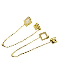 Classy Ladies Earrings Chic Charm Stud Designer Earring Gold Eardrop Vintage Earrings Party Jewellery With Box Package