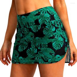 Women's Swimwear Women Sports Swim Skirt Bikini Shorts High Waist Yoga Skirts Bottom Bathing Trunks Swimsuit Summer Suit