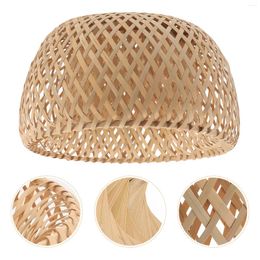 Pendant Lamps Decorate Light Shade Ceiling Lampshade Woven Home Bamboo Lampshades Replacement