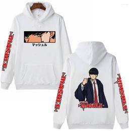 Men's Hoodies Mashle Magic And Muscles Anime Hoodie Fashion Harajuku Hip Hop Men Women