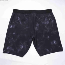 Men's Shorts Men's professional top laser glue waterproof board shorts H phantom Beachwear gym 4-way elastic beach surfing shorts Z230714