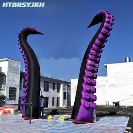 Novelty Games Inflatable Octopus Tentacles Air Blow Squid Arm Balloon Toys Halloween Prank Stage Decoration Nightclub Advertising Props 230713