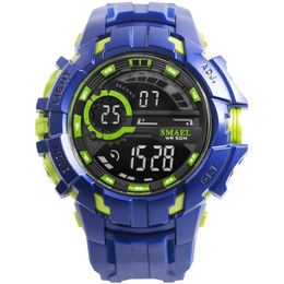 SMAEL 2020 Digital Watch Men Sport Watches Waterproof SMAEL Relogio Montre Shock Black Gold Big Clock Men Automatic 1610 Men Wtach290t
