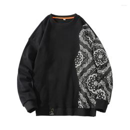 Men's Hoodies 2023 Hip Hop Casual Patchwork Sweatshirts Harajuku Designer For Men Clothing Pullover Fashion Streetwear Sweatshirt 0033
