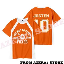 Men's T-Shirts The Foxhole Court MINYARD 03 JOSTEN PALMETTD T-shirt Summer Men/Women Street Tshirt Streetwear Baseball Hockey Uniform 230714