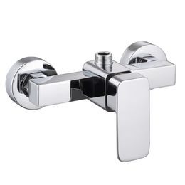 Bathroom Sink Faucets Mixer Tap And Cold Mixing Wall Mounted Bathtub Faucet Shower Spray 230713