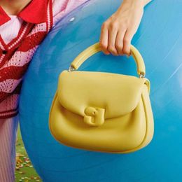 New KUNOGIGI Baseball Bag Guno Gigi Large Underarm Women Crescent Shoulder Crossbody Handbag Half Moon Axillary Real Leather Luxury2024