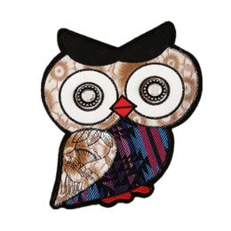 Clothing Accessories owl shape embroidered patch Sewing Tools283R