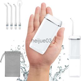 Teeth Whitening Portable Water Flosser Mini Cordless Oral Irrigator Teeth Cleaner Pick Telesic Tank 3 Modes Waterproof x0714