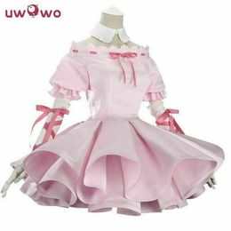 Shugo Chara Tsukiyomi Utau Cosplay Costume Girl Cute Pink Dress Angel Cosplay209K