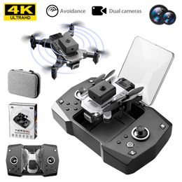 KY912 Mini Folding UAV Four sided Obstacle Avoidance HD 4k Aerial Camera Storage Radio-controlled aircraft