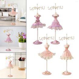 Jewellery Pouches Display Stand With 6 Hooks Hanging Decoration Model Dress Rack Girls Bridal Gift Dresser Shelves Showroom
