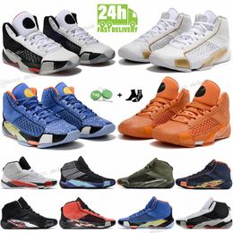 Jumpman 38s basketball Shoes men 38 fundamental center star FIBA black red olive mens outdoors trainers sports sneakers size 40-46 zbp9#