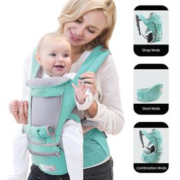 New Ergonomic Baby Carriers Backpacks 0-36 Months Portable Baby Sling Wrap Cotton Infant Newborn Baby Carrying Belt For Mom Dad2673