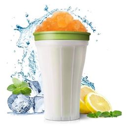 Ice Cream Tools Slushy Cup Ice Maker Cup Homemade Smoothie Shake Bottle Durable Slushy Ice Cream Machine Squeeze Slushy Quick Slushy Maker 230713